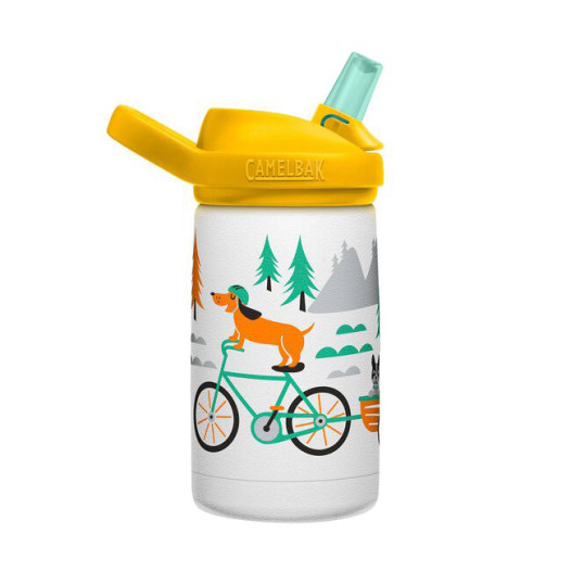 detail Dětská láhev Camelbak Eddy+ Kids Vacuum Stainless 0,35l Biking Dogs