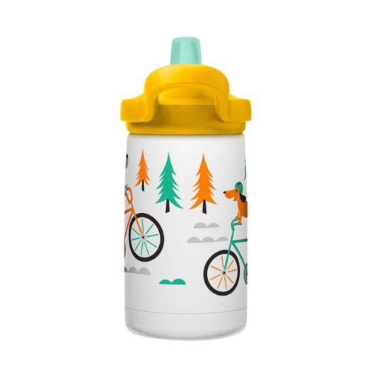 detail Dětská láhev Camelbak Eddy+ Kids Vacuum Stainless 0,35l Biking Dogs