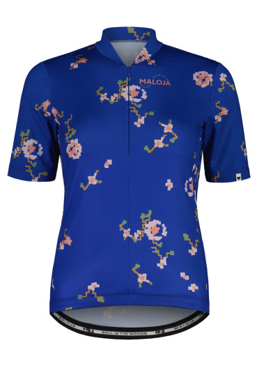 detail Dámsky cyklo dres  Maloja HocheiserM. 1/2_bright cobalt