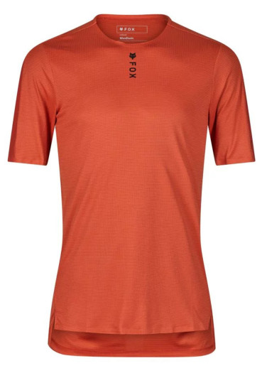 detail Pánské cyklistické triko Fox Flexair Pro Ss Jersey Atomic Orange
