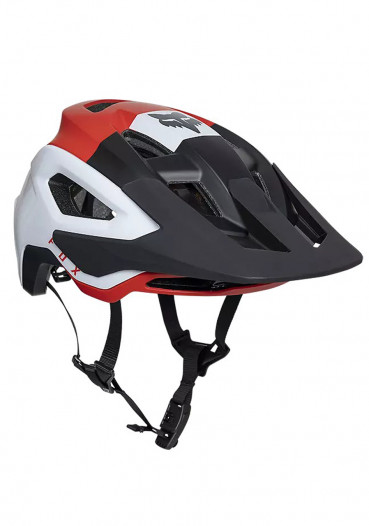 detail Cyklistická helma Fox Speedframe Pro Klif, Ce Fluorescent Red