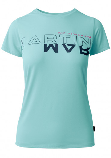 detail Dámské tričko Martini Hillclimb Shirt W skylight