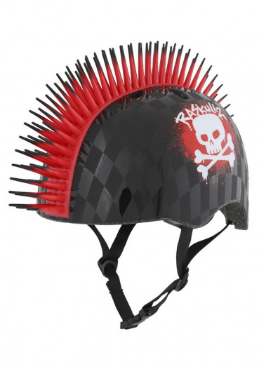 detail Dětská cyklistická helma RASKULLZ Skull Hawk Child
