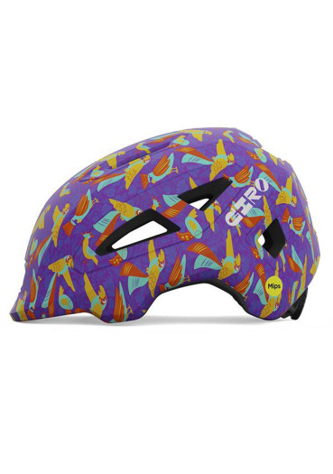 detail Dětská cyklistická helma GIRO Scamp II Mat Purple Libre