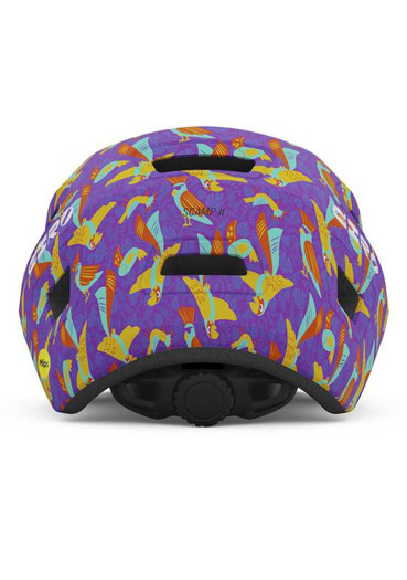 detail Dětská cyklistická helma GIRO Scamp II Mat Purple Libre