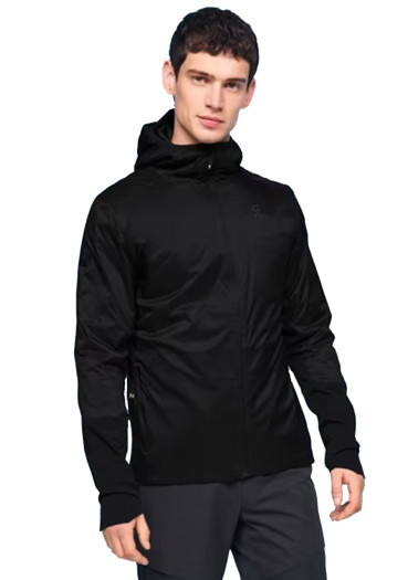 detail On Running Insulator Jacket,Black