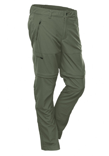 detail Pánské kalhoty Traunstein Idaho T-Zip Bermuda Man Panat olive