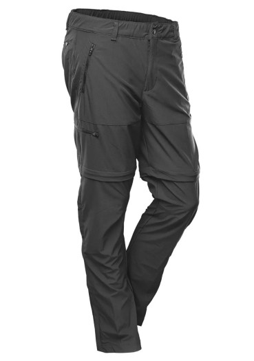 detail Traunstein Idaho T-Zip Bermuda Man Pant anthracite