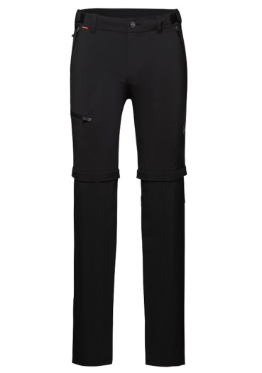 detail Mammut Runbold Zip Off Pants Men black