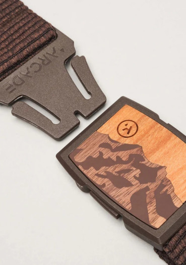 detail Arcade Woody Heather Walnut 101cm