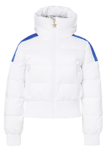 detail Dámská bunda Goldbergh La Face Ski Jacket White