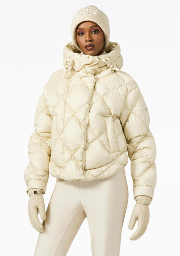 detail Dámská bunda Goldbergh Fiona Ski Jacket Champagne