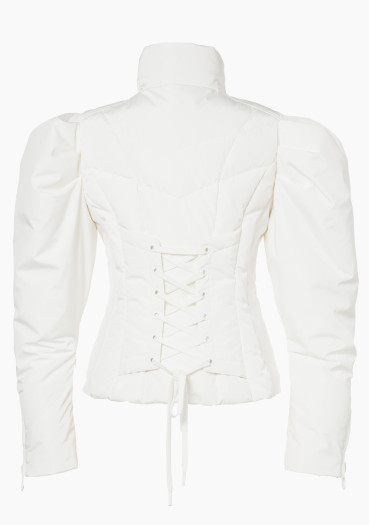 detail Dámská bunda Goldbergh Delphine Ski Jacket Cream