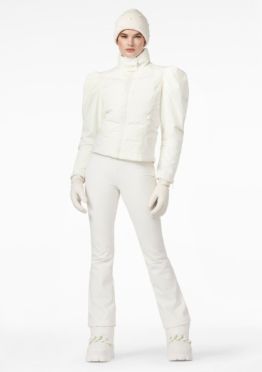 detail Dámská bunda Goldbergh Delphine Ski Jacket Cream