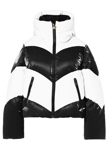 detail Dámská bunda Goldbergh Courage Ski Jacket Black/White