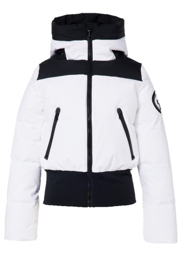 detail Dámská bunda Goldbergh Village Ski Jacket White