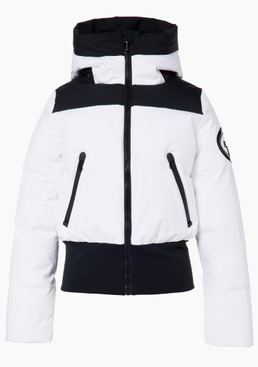 detail Dámská bunda Goldbergh Village Ski Jacket White