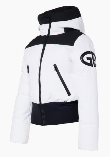 detail Dámská bunda Goldbergh Village Ski Jacket White