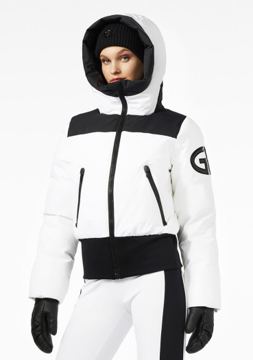 detail Dámská bunda Goldbergh Village Ski Jacket White