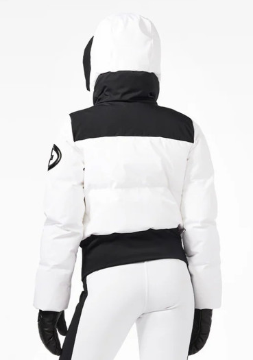 detail Dámská bunda Goldbergh Village Ski Jacket White