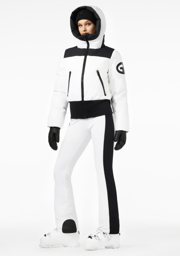 detail Dámská bunda Goldbergh Village Ski Jacket White