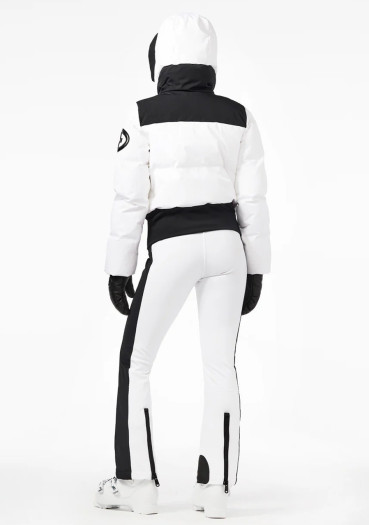 detail Dámská bunda Goldbergh Village Ski Jacket White