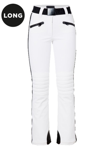 detail Dámské kalhoty Goldbergh Slalom LONG Ski Pants White