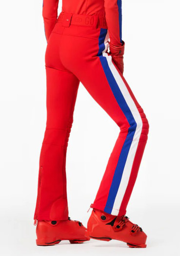 detail Dámské lyžařské kalhoty Goldbergh Alpine Ski Pants Flame