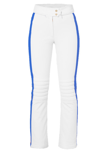 detail Dámské lyžařské kalhoty Goldbergh Alpine Ski Pants White