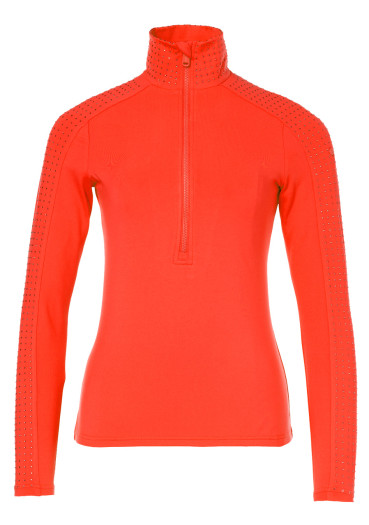 detail Dámský rolák Goldbergh Lumi Ski Pully Orange