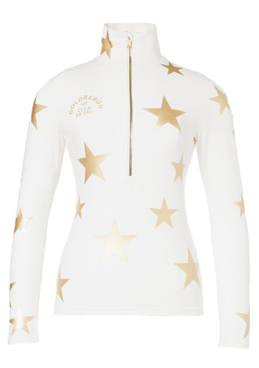 detail Dámský rolák Goldbergh Galactique Ski Pully Cream