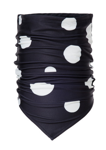 detail Dámský nákrčník Goldbergh Babette Neckwarmer Dot Black