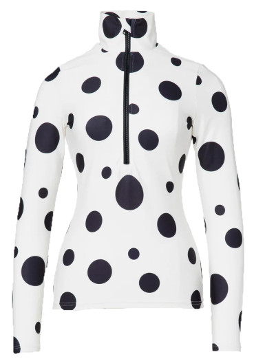 detail Dámský rolák Goldbergh Dottie Ski Pully Dot Cream