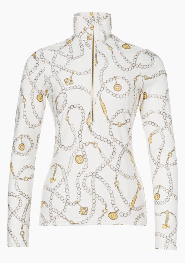 detail Dámský rolák Goldbergh Vivienne Ski Pully Cream