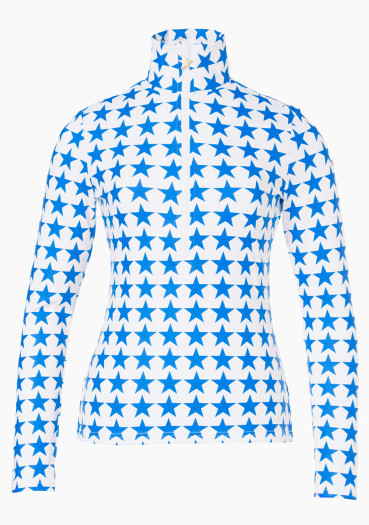 detail Dámský rolák Goldbergh Sportif Ski Pully Dazzling Blue
