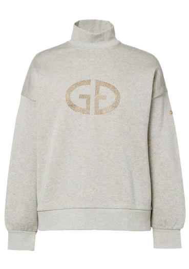 detail Dámská mikina Goldbergh Mon Reve Turtle Neck Sweater Lurex Melange