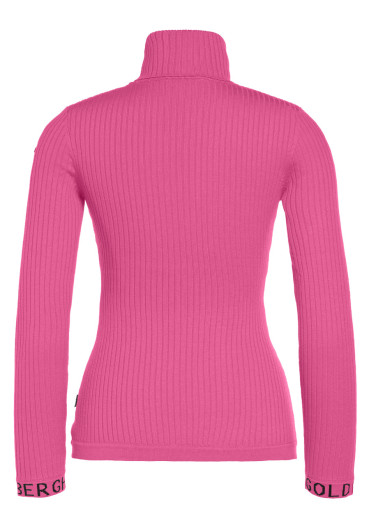 detail Dámský svetr Goldbergh Mira Long Sleeve Knit Sweater Passion Pink