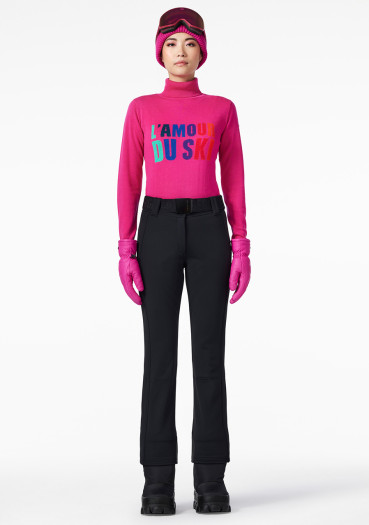 detail Dámský svetr Goldbergh Amour Long Sleeve Knit Sweater Passion Pink