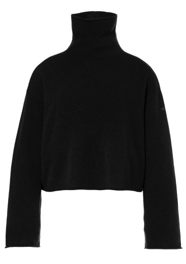 detail Dámský svetr Goldbergh Lourdes Long Sleeve Knit Sweater Black