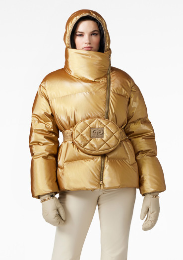 detail Dámská ledvinka Goldbergh French Fanny Pack Gold