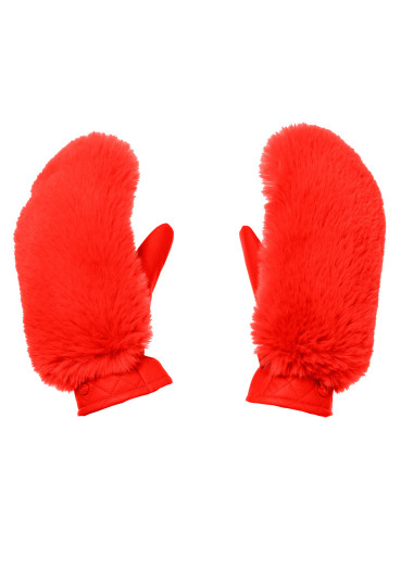 detail Dámské rukavice Goldbergh Hill Mittens Orange