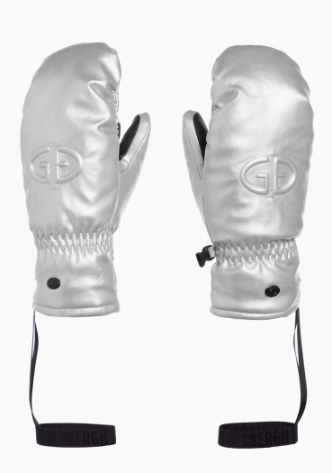 detail Dámské rukavice Goldbergh Charmer Mittens Silver