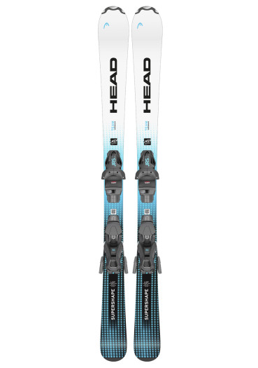 detail Dětské sjezdové lyže Head Supershape Team Easy + JRS 7.5 GW CA wh/bl