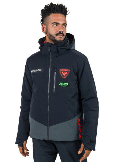 detail Pánská bunda Rossignol Hero Blackside JKT Black