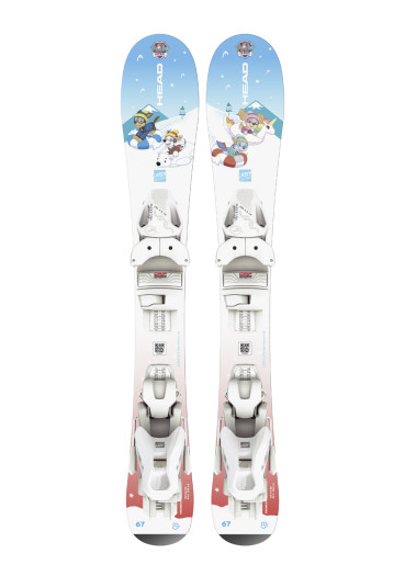 detail Dětské sjezdové lyže Head Paw Patrol + JRS 4.5 GW CA bl/wh