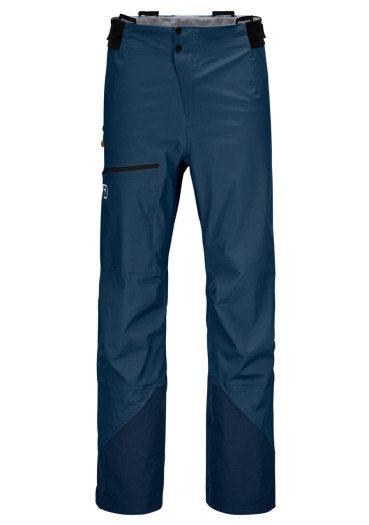 detail Pánské kalhoty Ortovox 3L Ortler Pants Men's Deep Ocean Regular