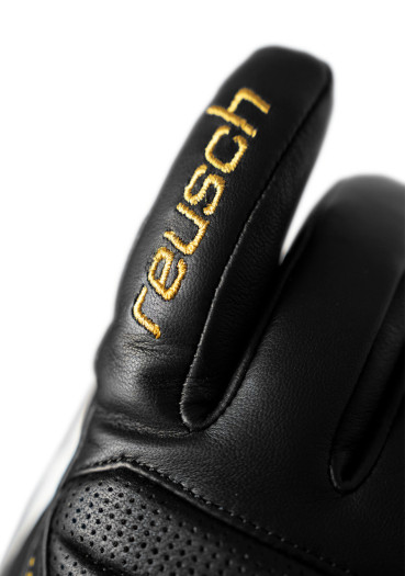 detail Dámské rukavice Reusch Mikaela Shiffrin R-TEX® XT 7701 Black/White