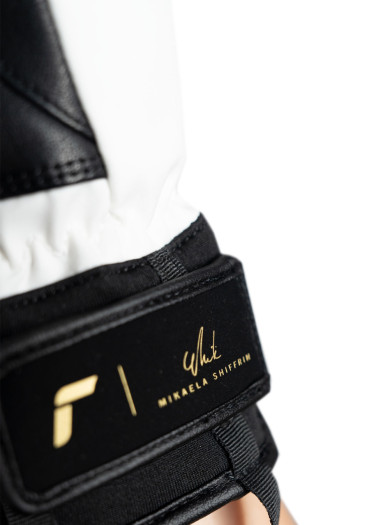detail Dámské rukavice Reusch Mikaela Shiffrin R-TEX® XT 7701 Black/White
