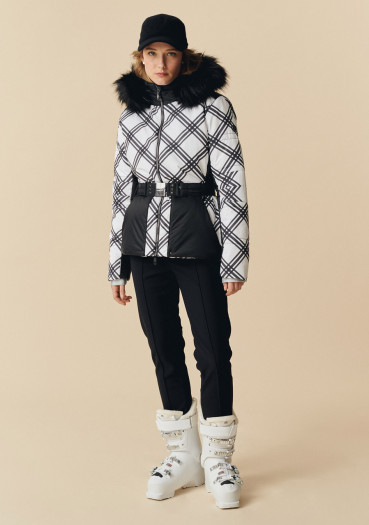 detail Dámská bunda Poivre Blanc W24-1003-Wo Ski Jacket Cross Black