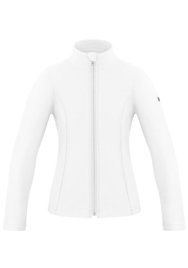 detail Dětská mikina Poivre Blanc W24-1500-Jrgl Micro Fleece Jacket White